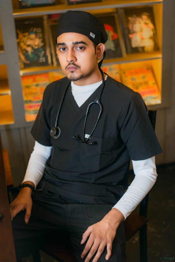 Black Consultant Scrub