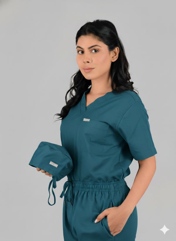 Sea Green Consultant Scrub